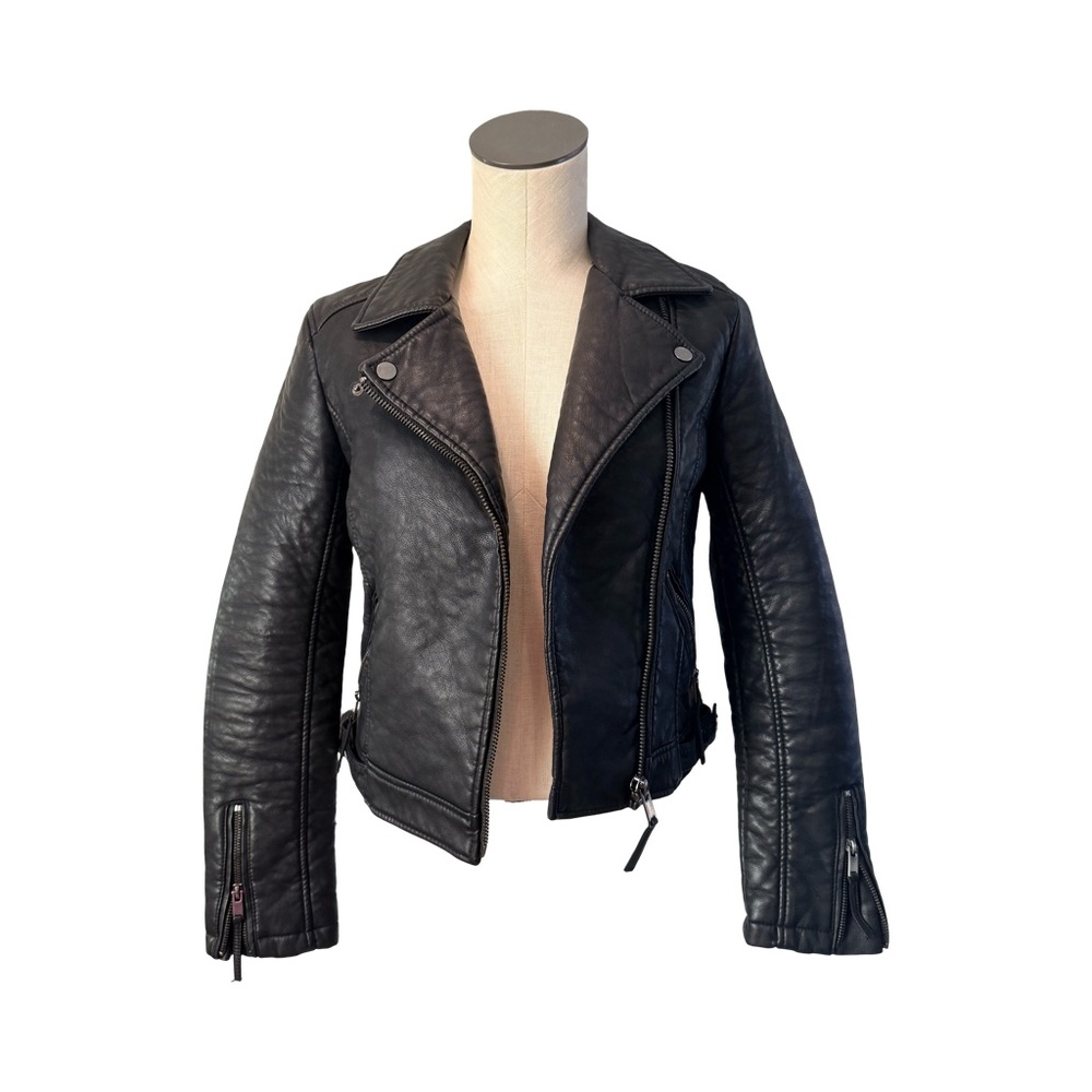 Topshop Faux Leather Jacket size 2